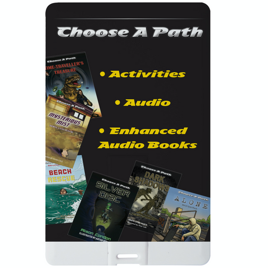 All Choose A Path Books + Bonus Activities — Reading Levels: 7-12 Years Old | BUY 1 GET 5 FREE