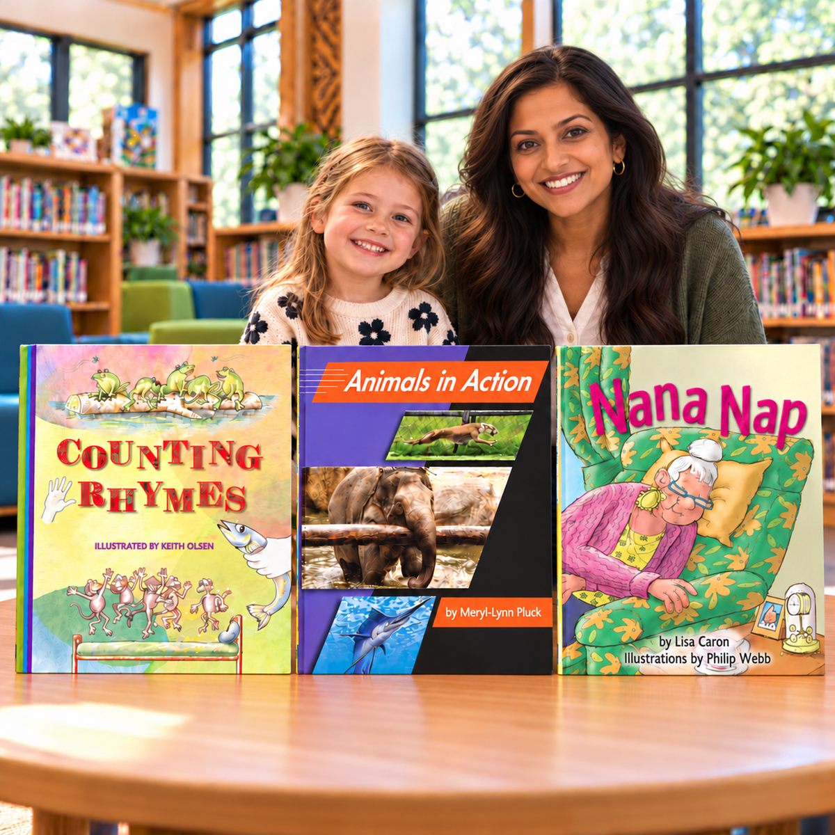 FREE: 3 Big Books (42x35cm) Suitable for English Language Learners & Preschoolers