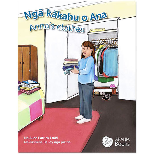 Bilingual English + Te Reo Maori Books (18x14cm)