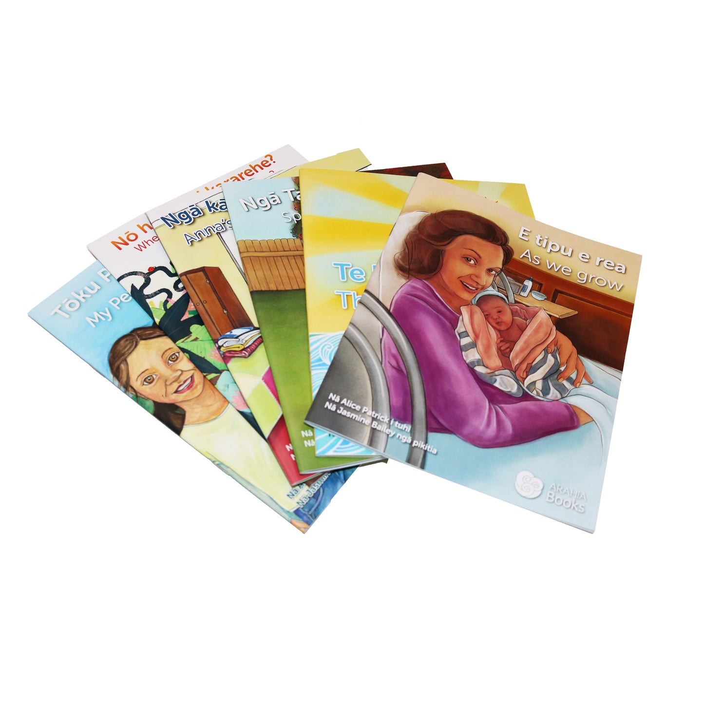 All Bilingual Te Reo Maori + English Books (18x14cm) With Audio via QR Codes | BUY 1 GET 5 FREE