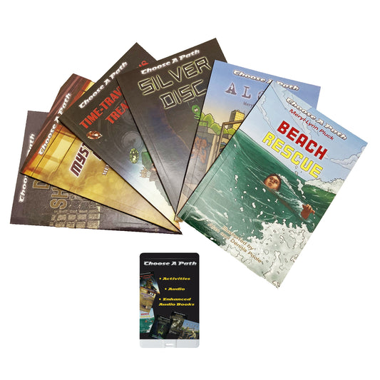 All Choose A Path Books + Bonus Activities — Reading Levels: 7-12 Years Old | BUY 1 GET 5 FREE