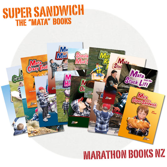 Marathon Books | Mata or Tas + Bonus Activities — Reading Levels: 8-13 Years Old | BUY 2 GET 10 FREE