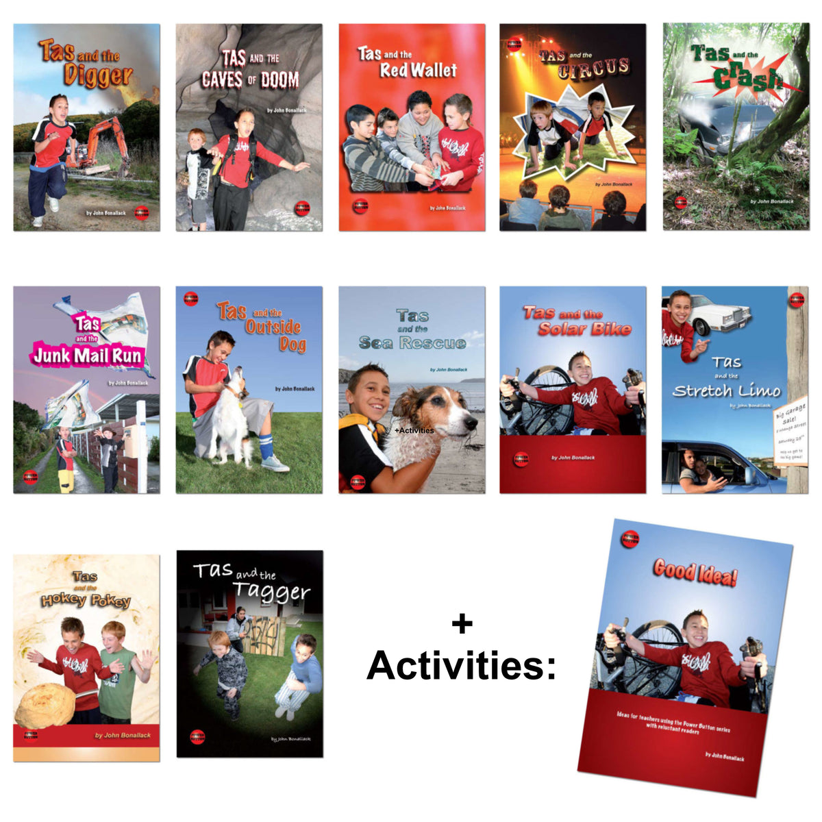Tas Series | Marathon Books + Bonus Activities — Reading Levels: 9-13 Years Old | BUY 2 GET 10 FREE