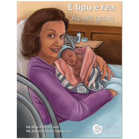 Bilingual English + Te Teo Maori Books (18x14cm)